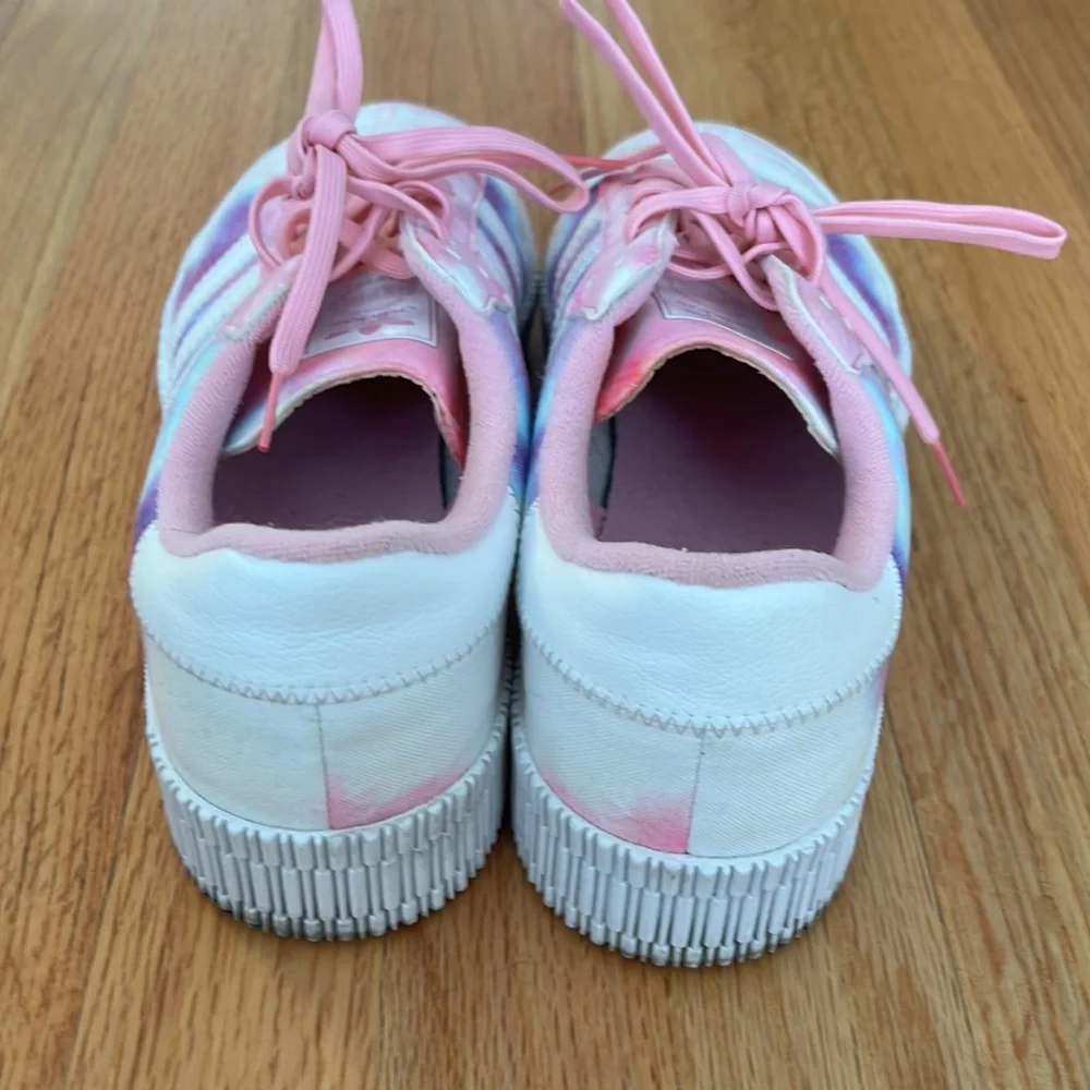Rare Adidas Sambarose Tie Dye Tru Pink Sneakers